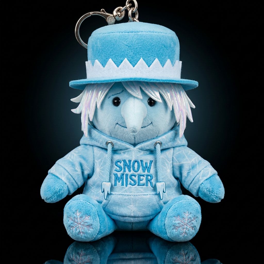 Snow Miser water bottle design