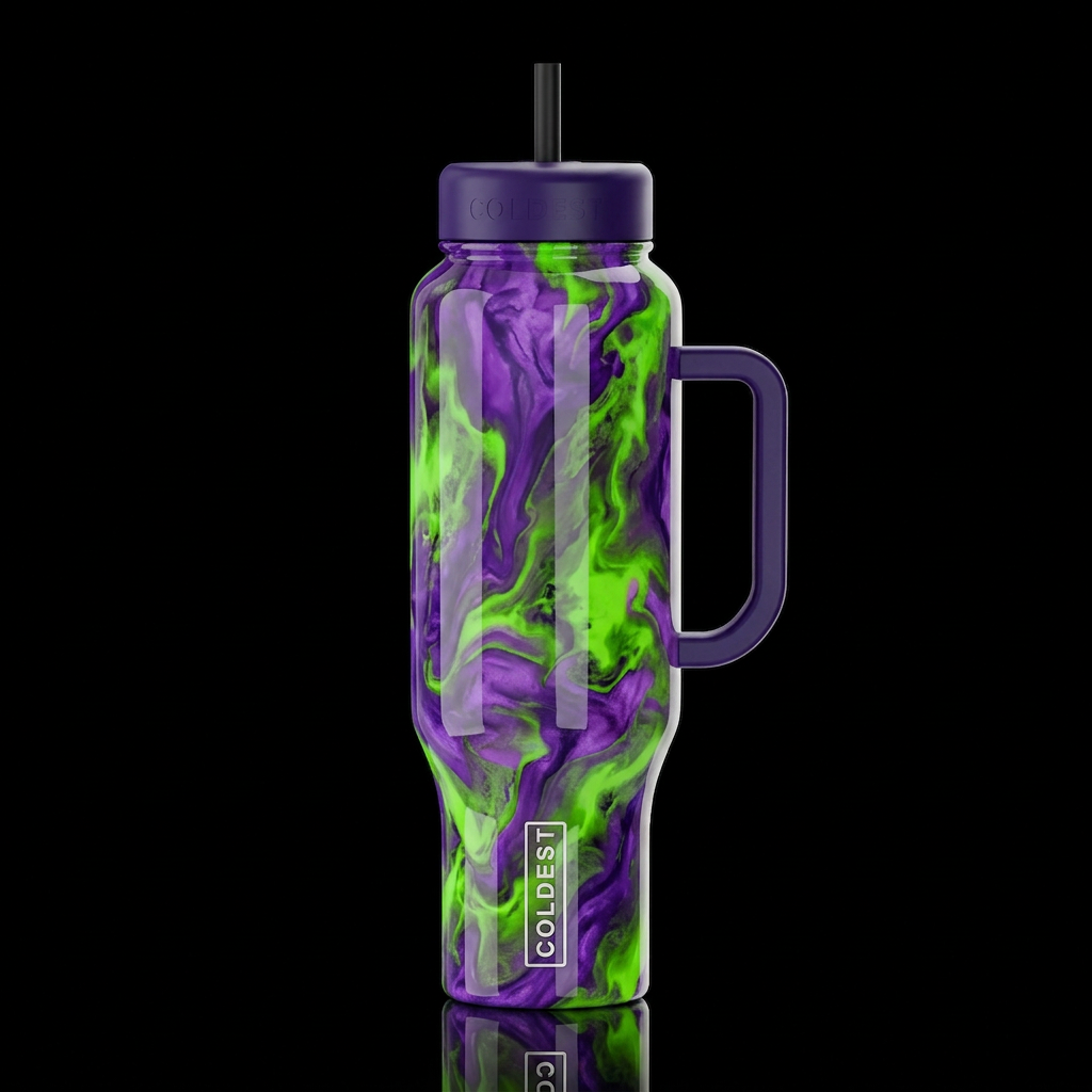 Wicked water bottle design