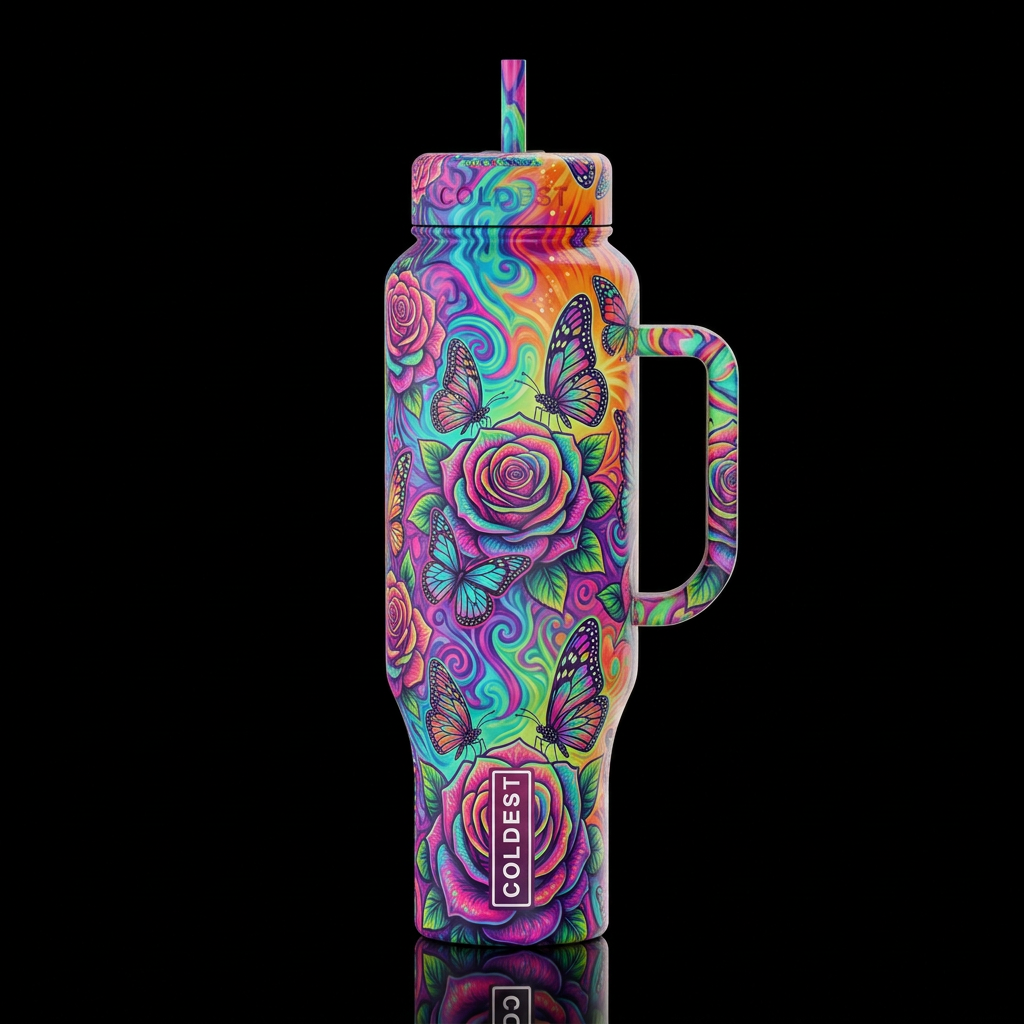Brighter Days water bottle design