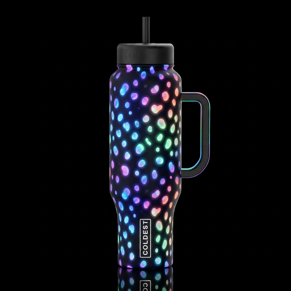I See Spots water bottle design