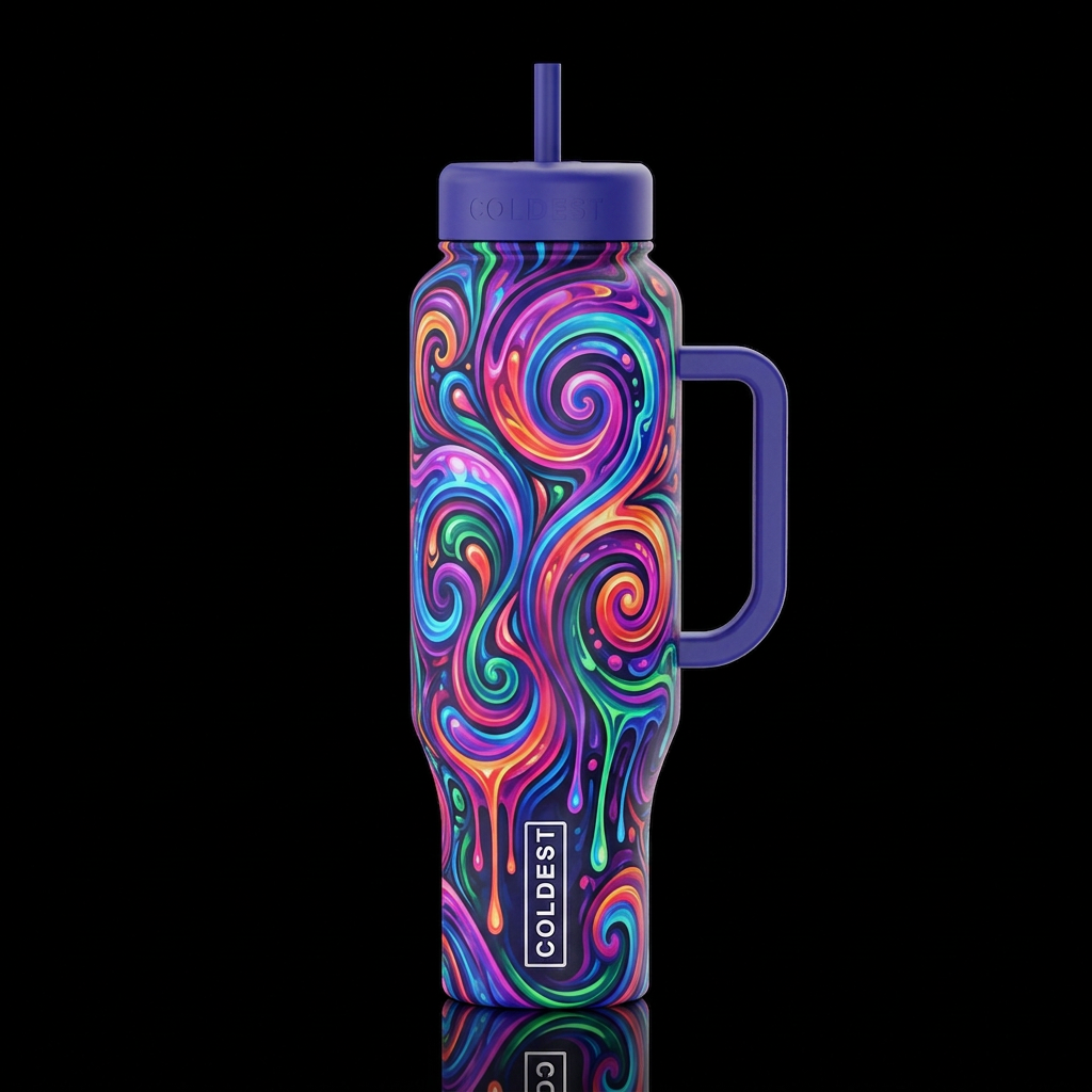 Get Funky water bottle design