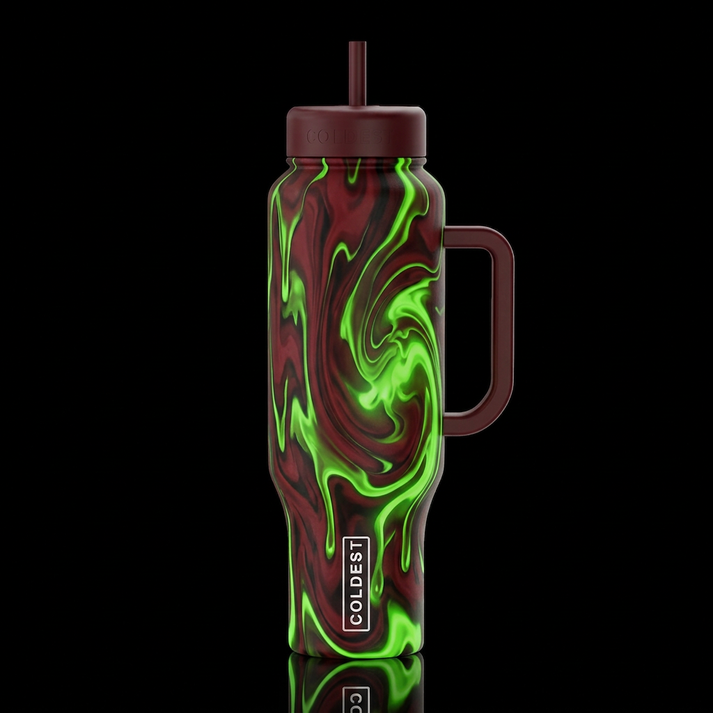 Zombie Blood water bottle design