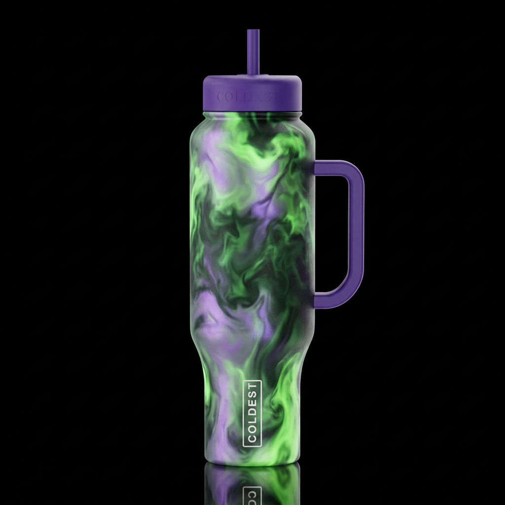 Drink Me water bottle design