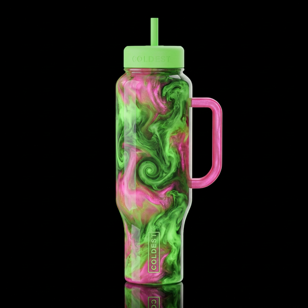 Toxic Love Potion water bottle design