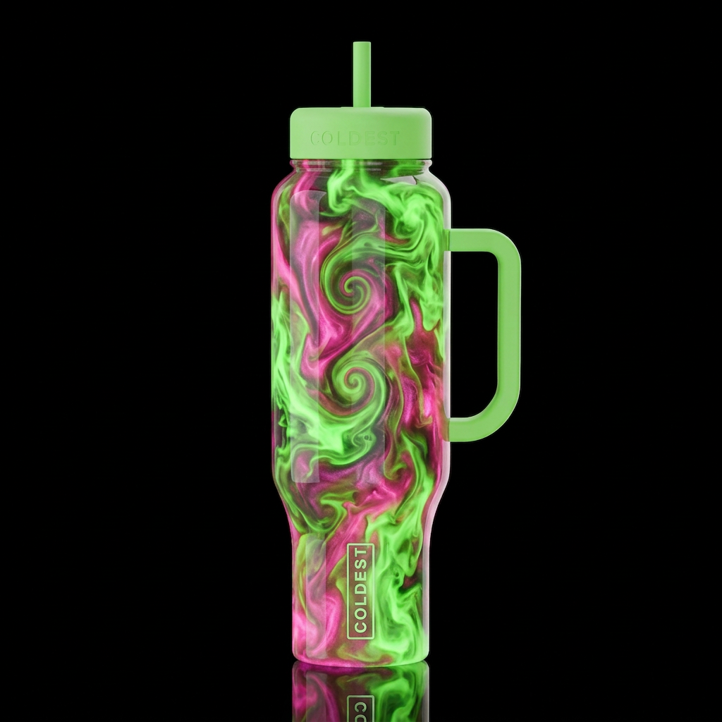 Toxic Love Potion water bottle design