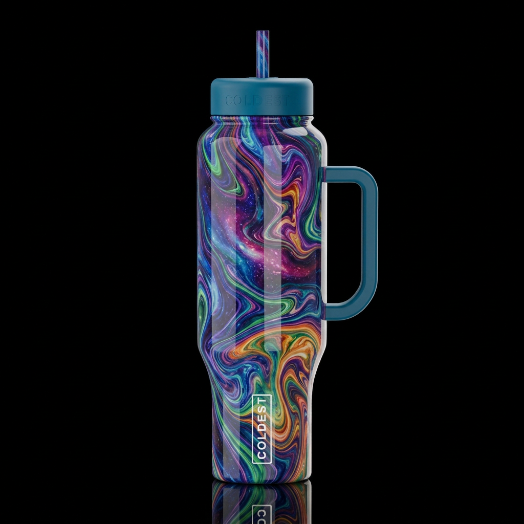 Spectrum water bottle design