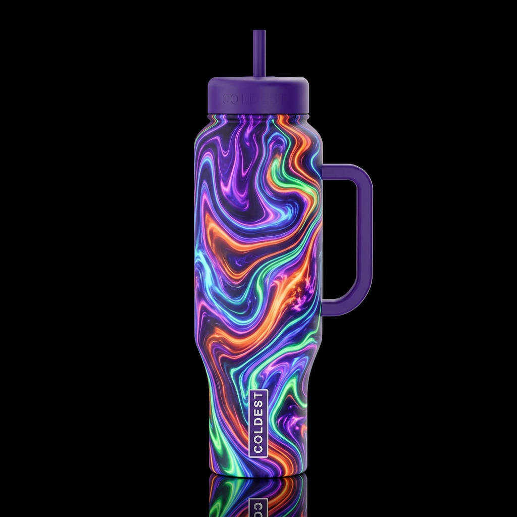 Rave water bottle design