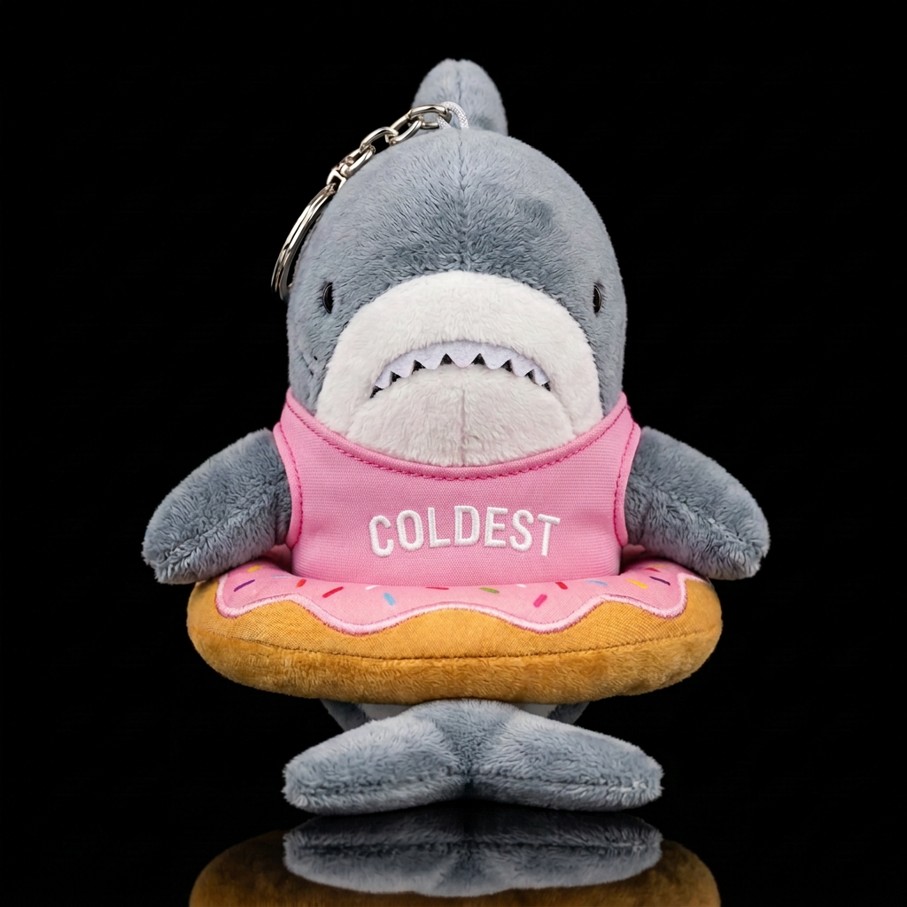 The Shark That Ate Donut Girl water bottle design