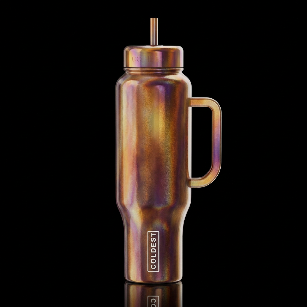 Fall In Love water bottle design