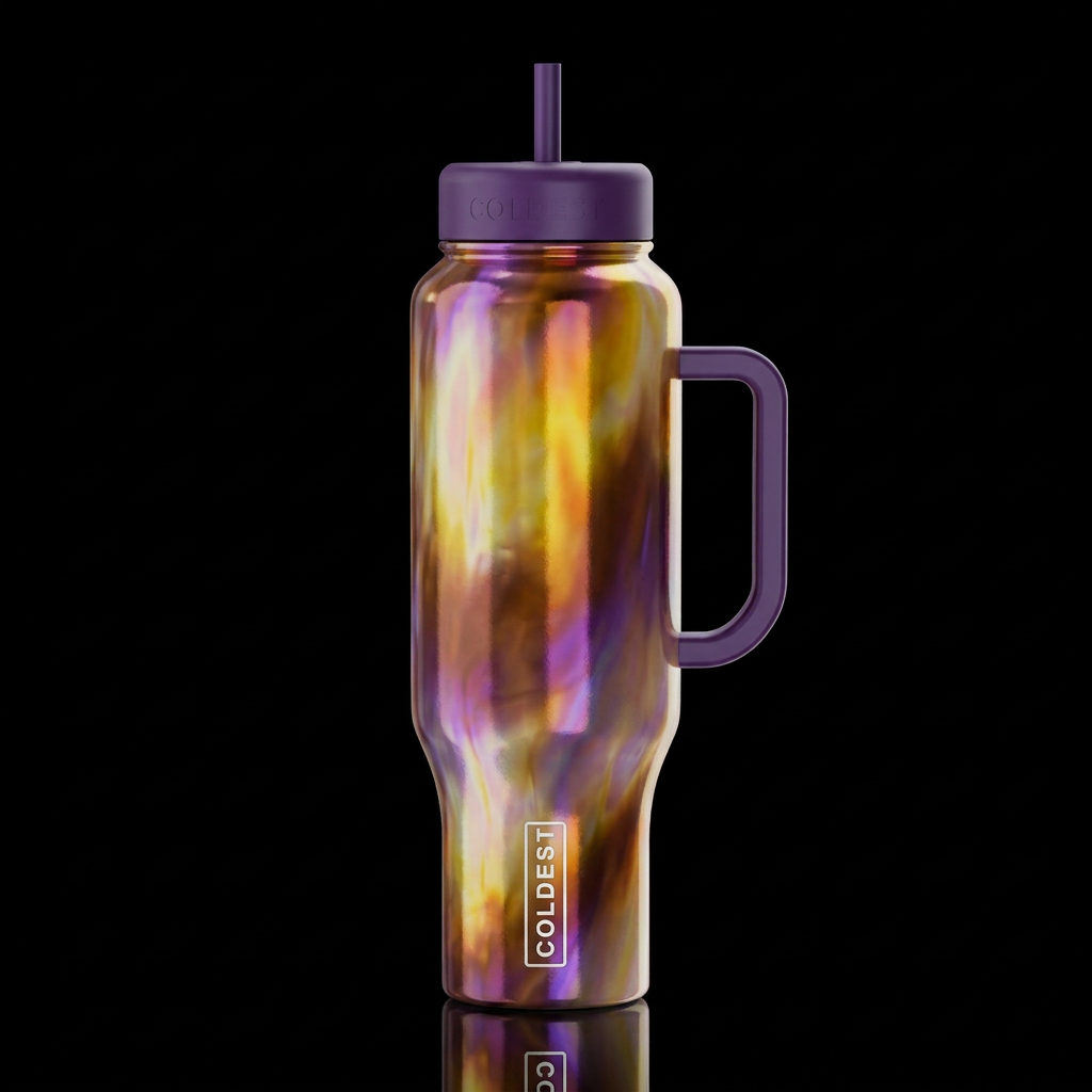 Fall In Love water bottle design