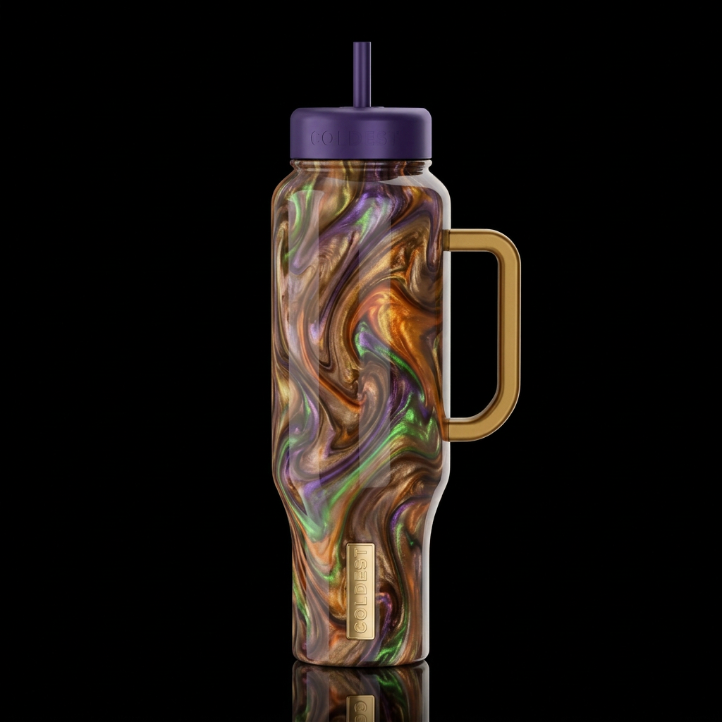 Posh water bottle design