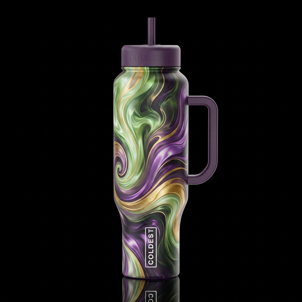Wicked water bottle design