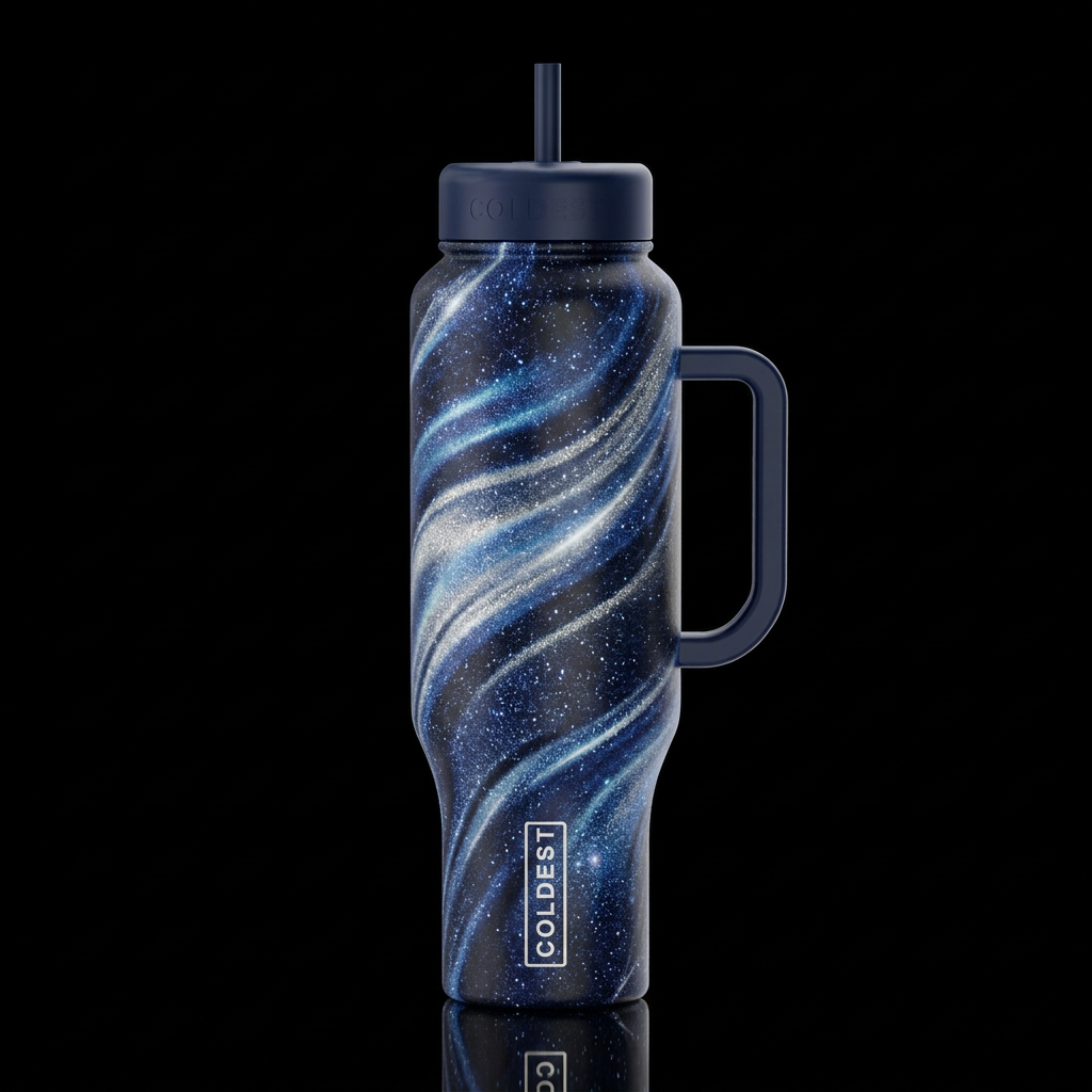 Dream Weaver water bottle design