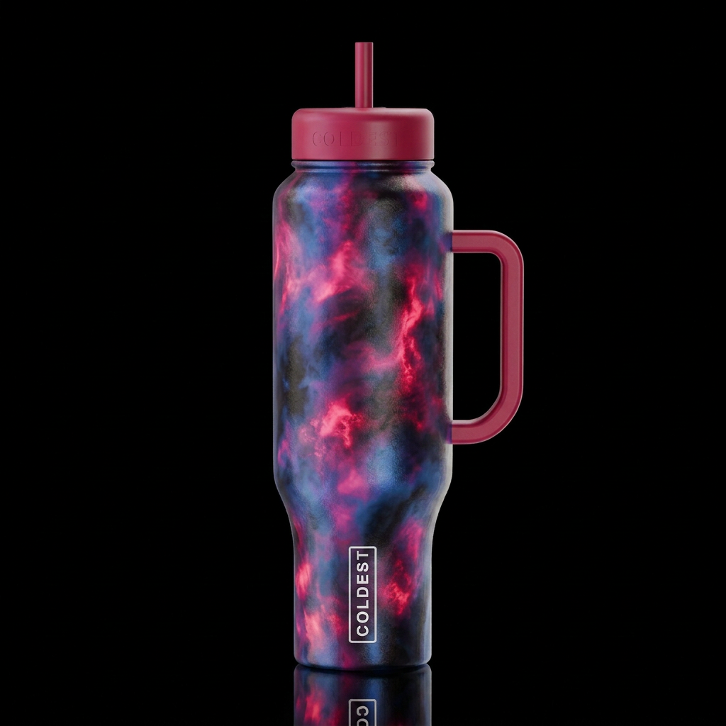 Burning Passion water bottle design