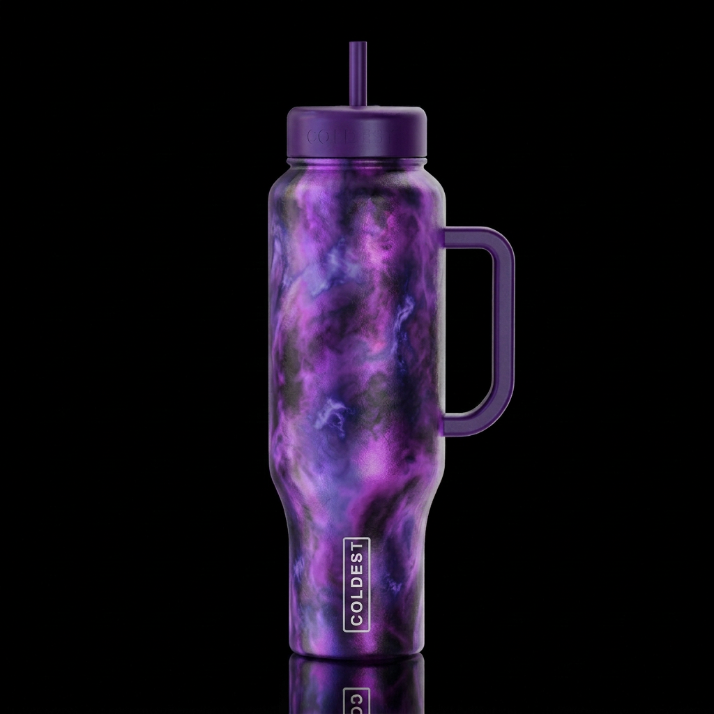 Something Wicked water bottle design