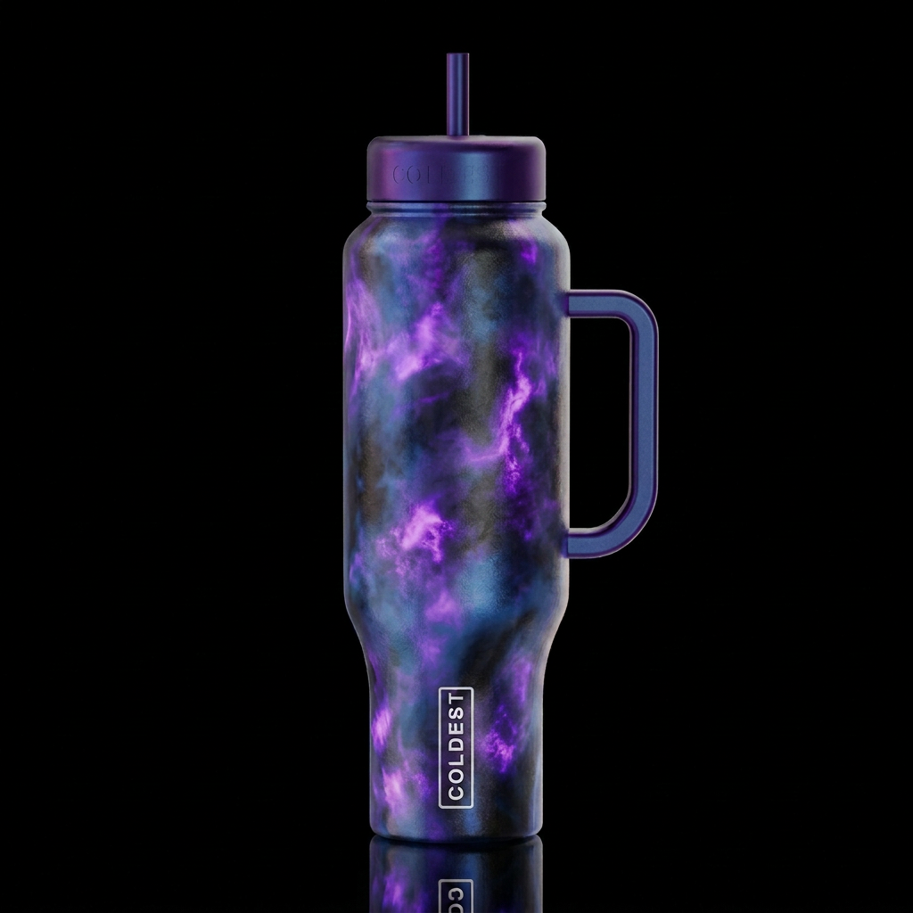 Something Wicked water bottle design