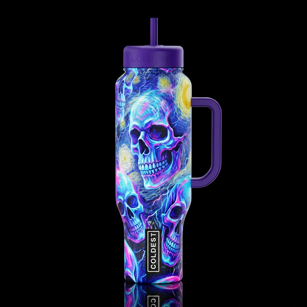 Factory Accident water bottle design