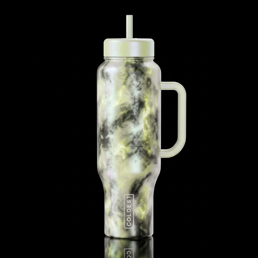 Frost water bottle design