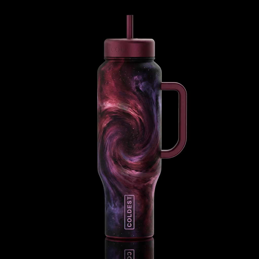 Sucked In water bottle design