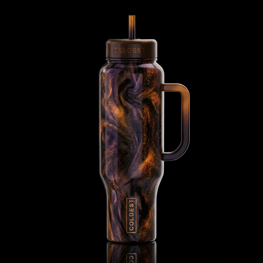 Depth water bottle design