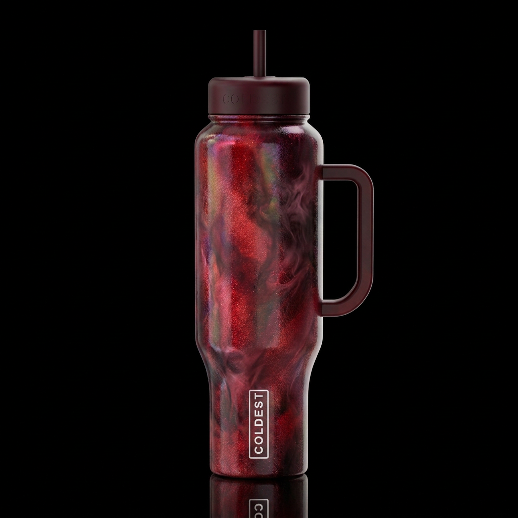 Temptation water bottle design