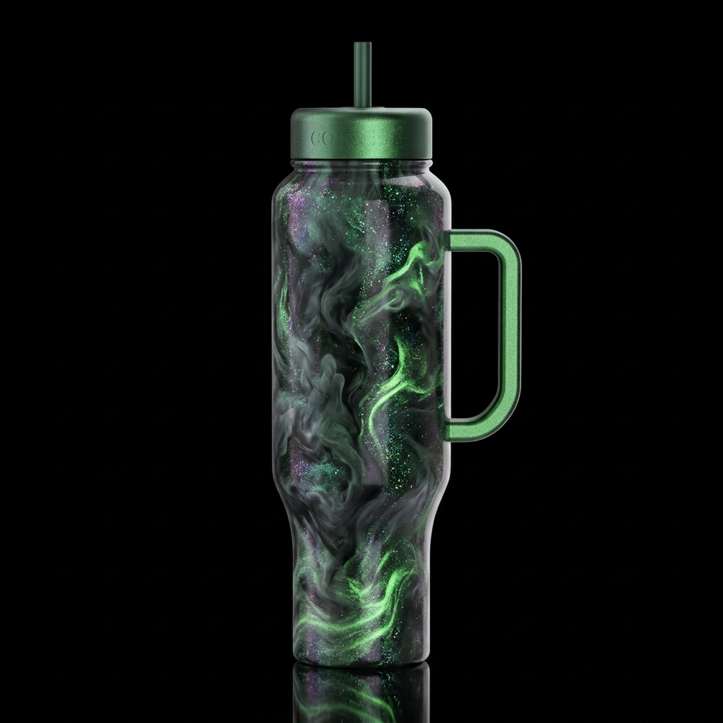 Immortality water bottle design
