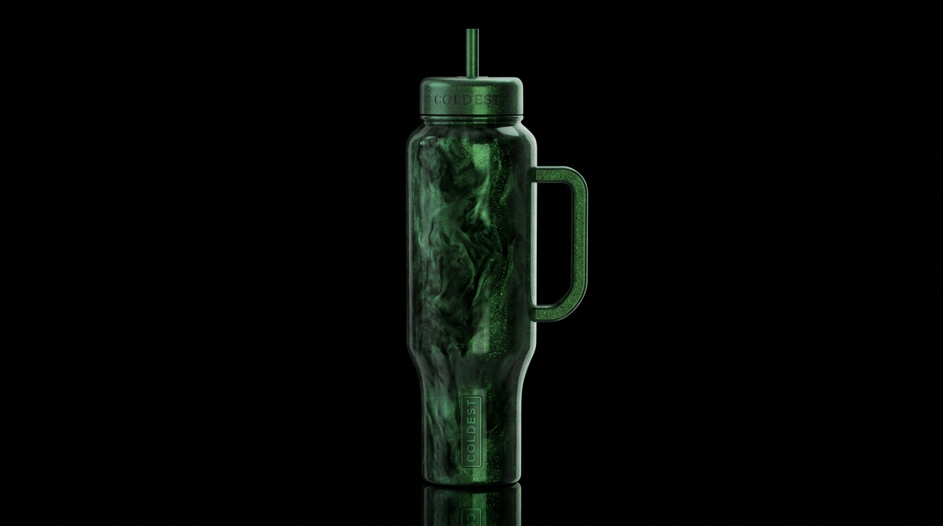 Poison Ivy water bottle design