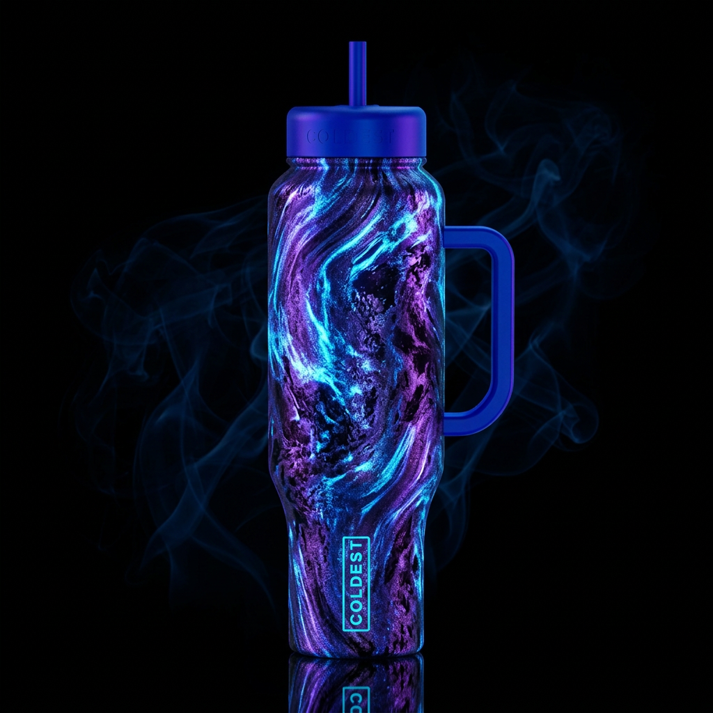 Midnight Magic water bottle design