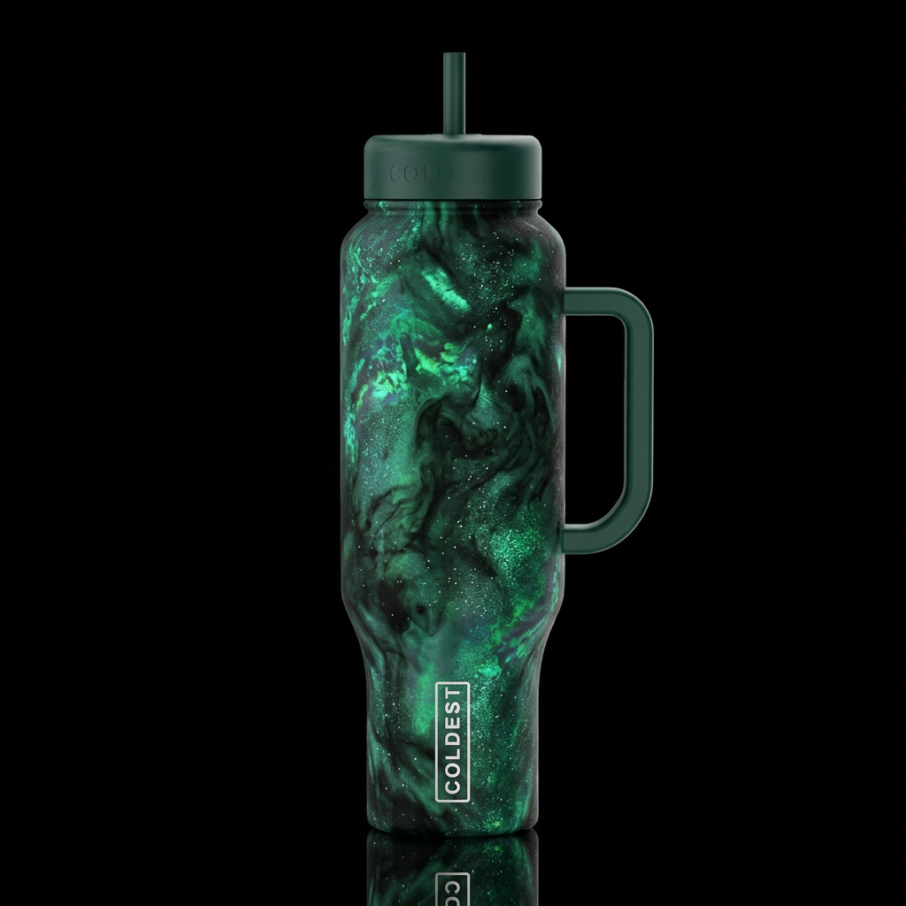 Dark Envy water bottle design