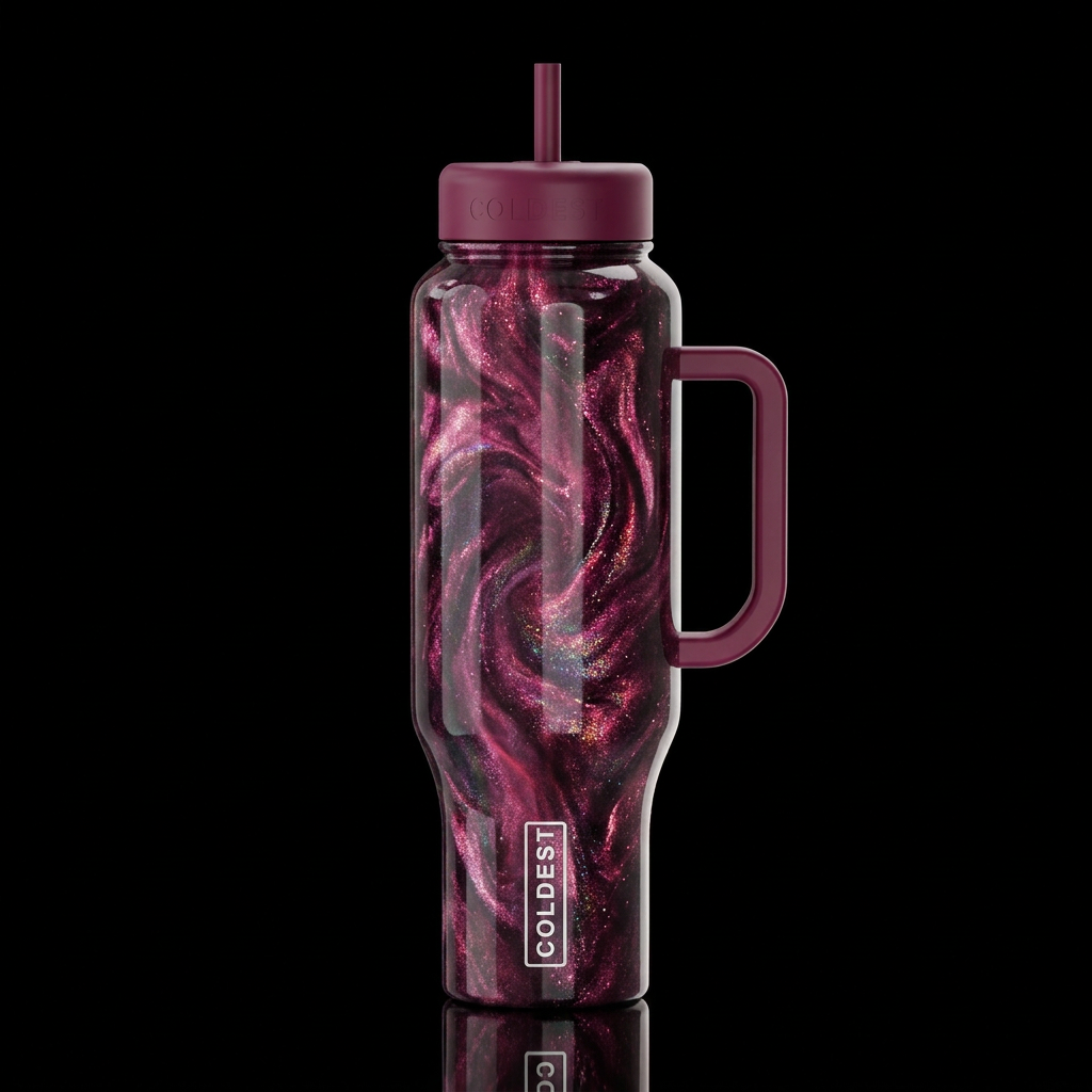 Passionate Chaos water bottle design