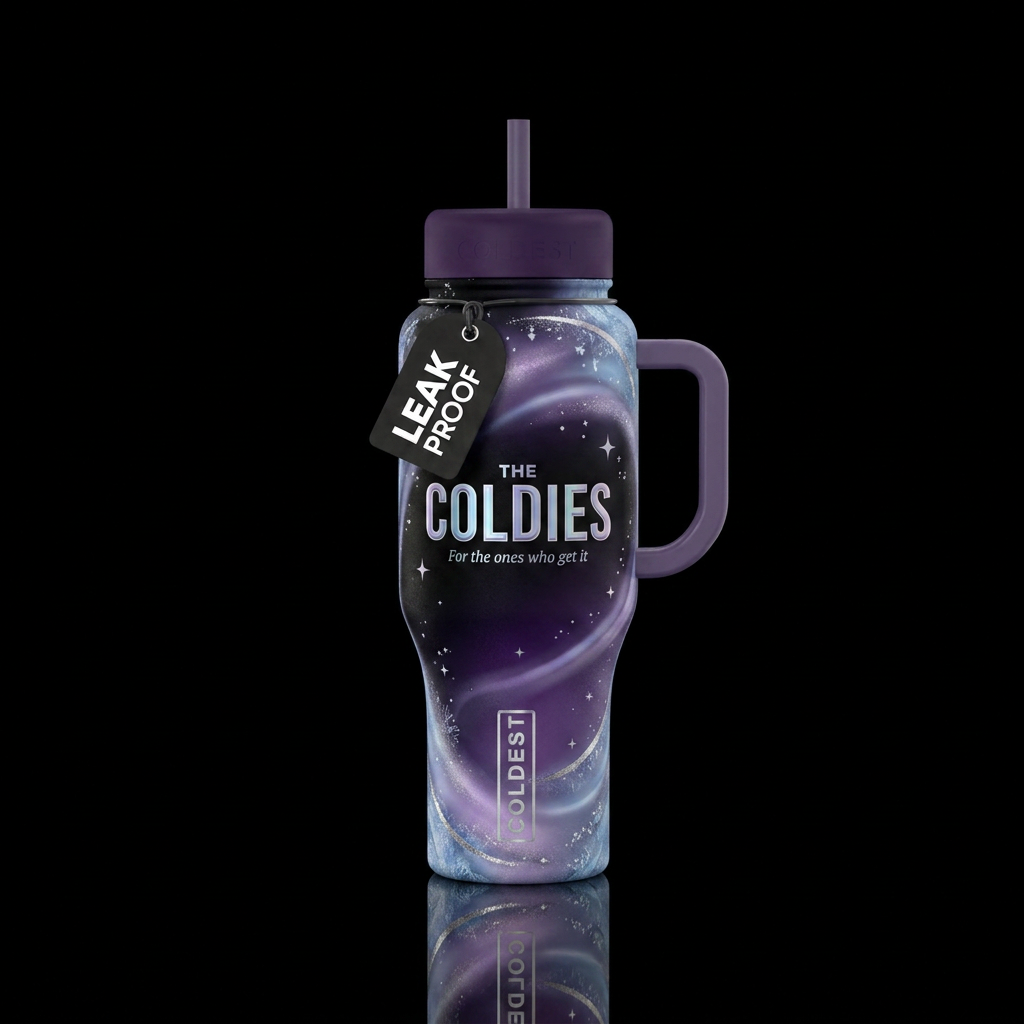 Coldie Community water bottle design