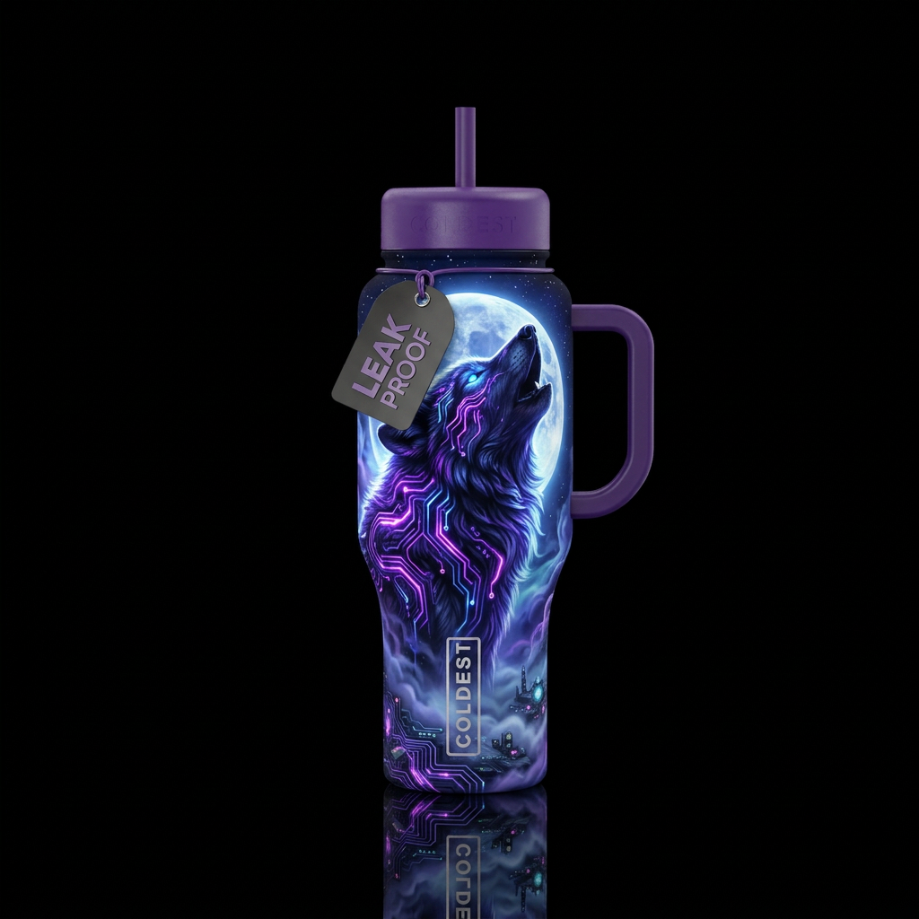 Lunar Voltage water bottle design