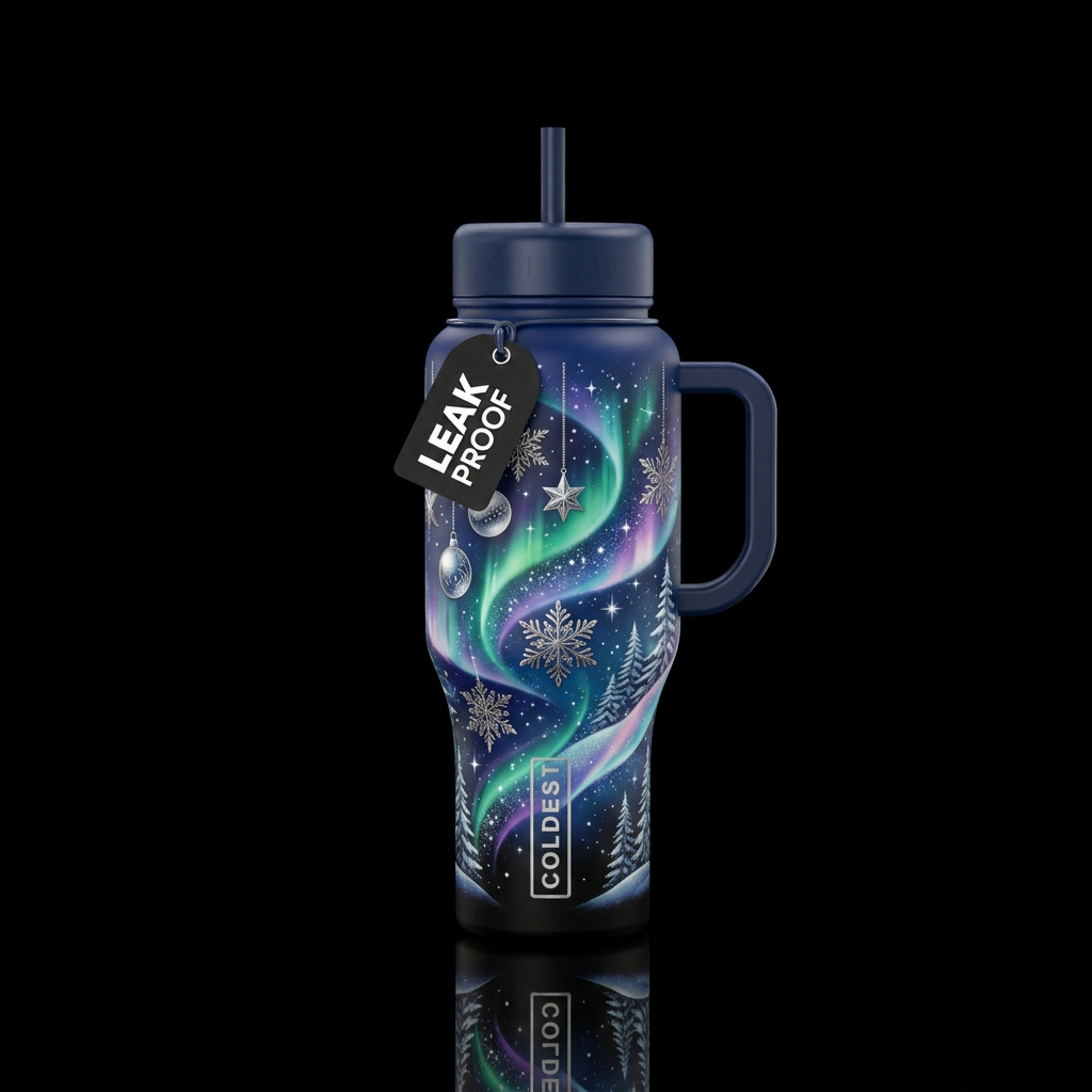 Aurora Noel water bottle design