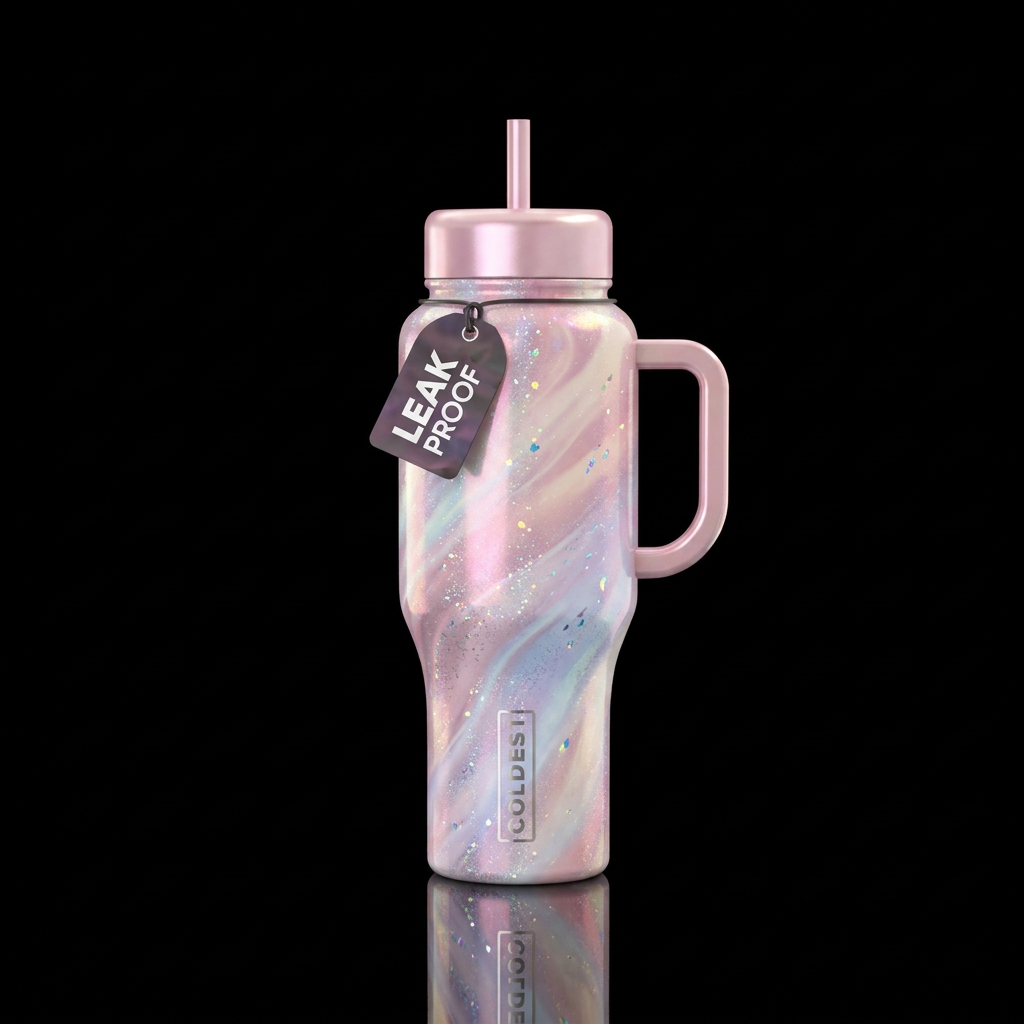Opal Afterglow water bottle design