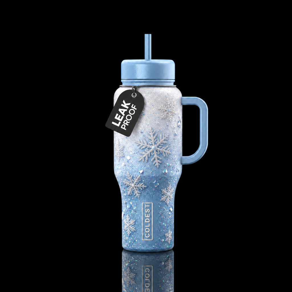 Sugar Snow water bottle design