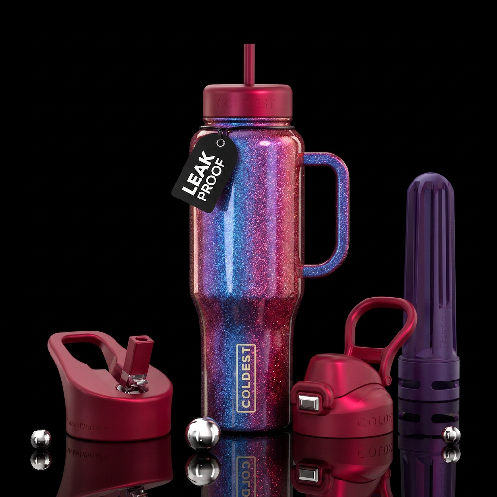 racy heart water bottle design