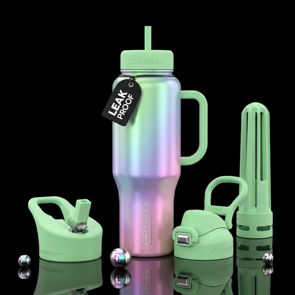 renew hues water bottle design