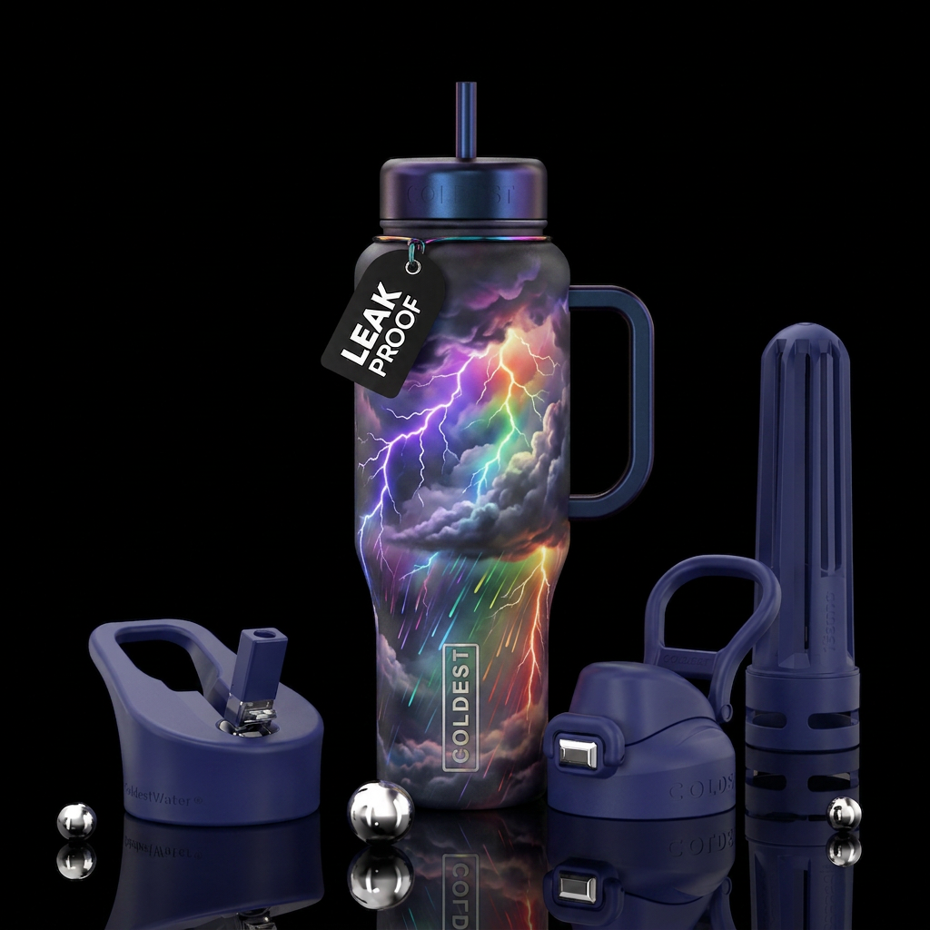 raging beauty water bottle design