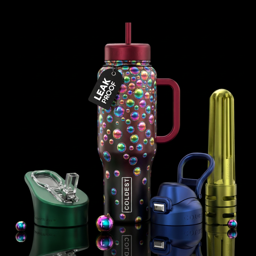 sky is falling water bottle design