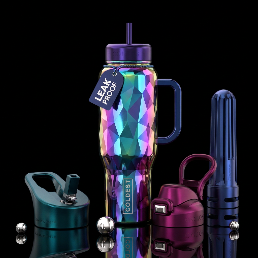such a square water bottle design