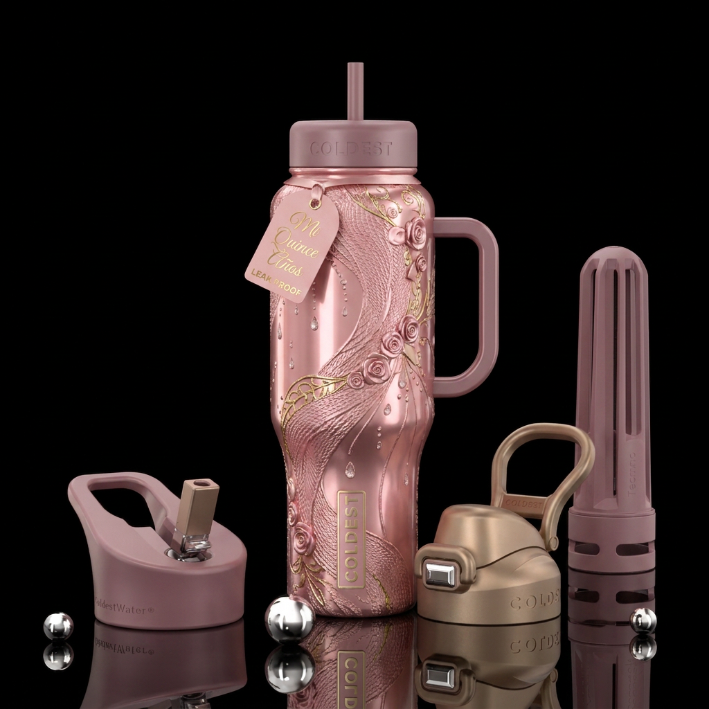 la princesa water bottle design