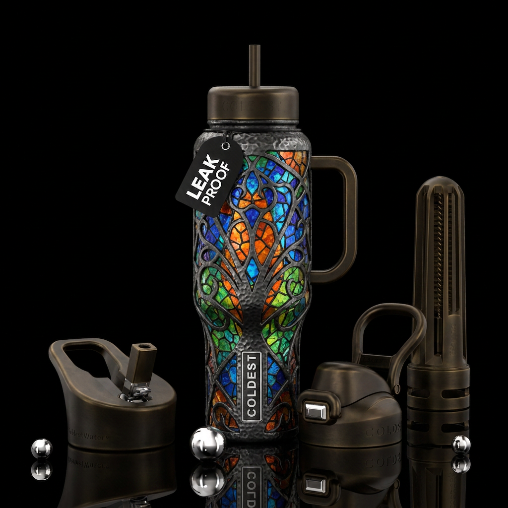 delicate iron water bottle design