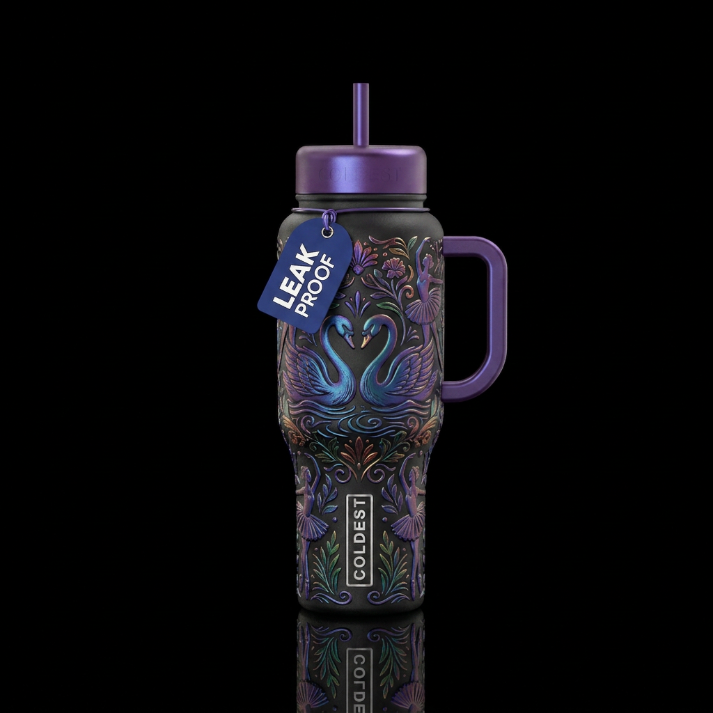 swan elegance water bottle design