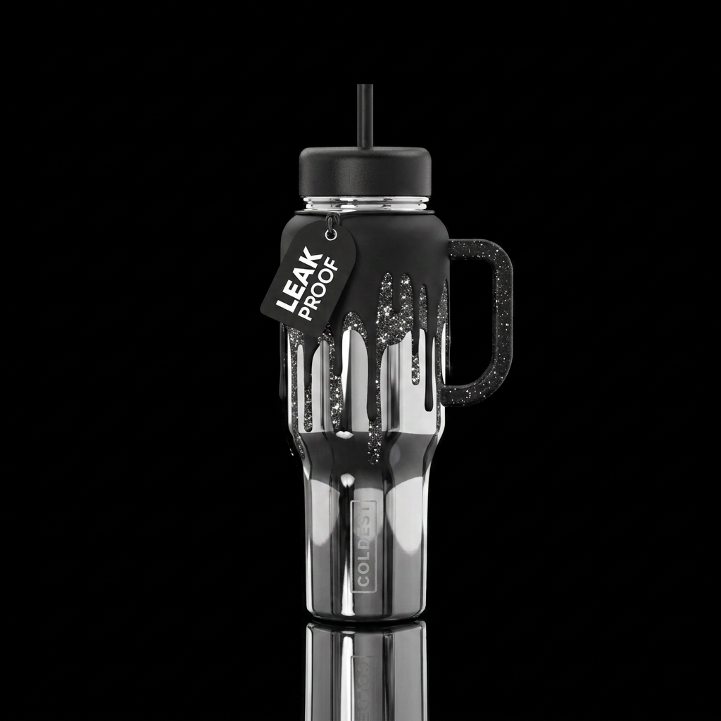 the drip water bottle design