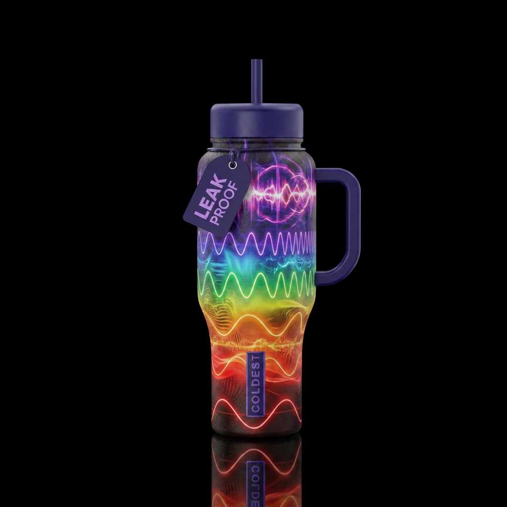 radiation water bottle design