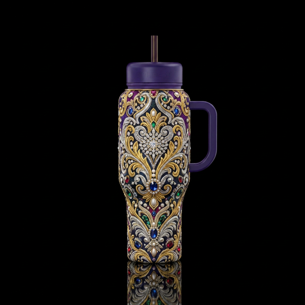 emulate Liberace water bottle design