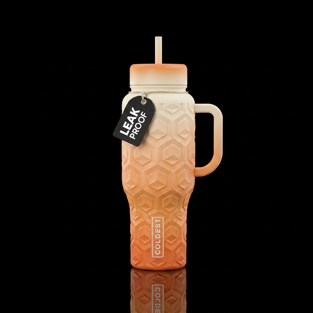 ombre dream water bottle design