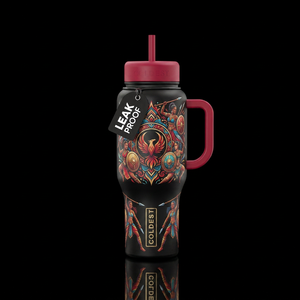 women Pyrrhic dance water bottle design