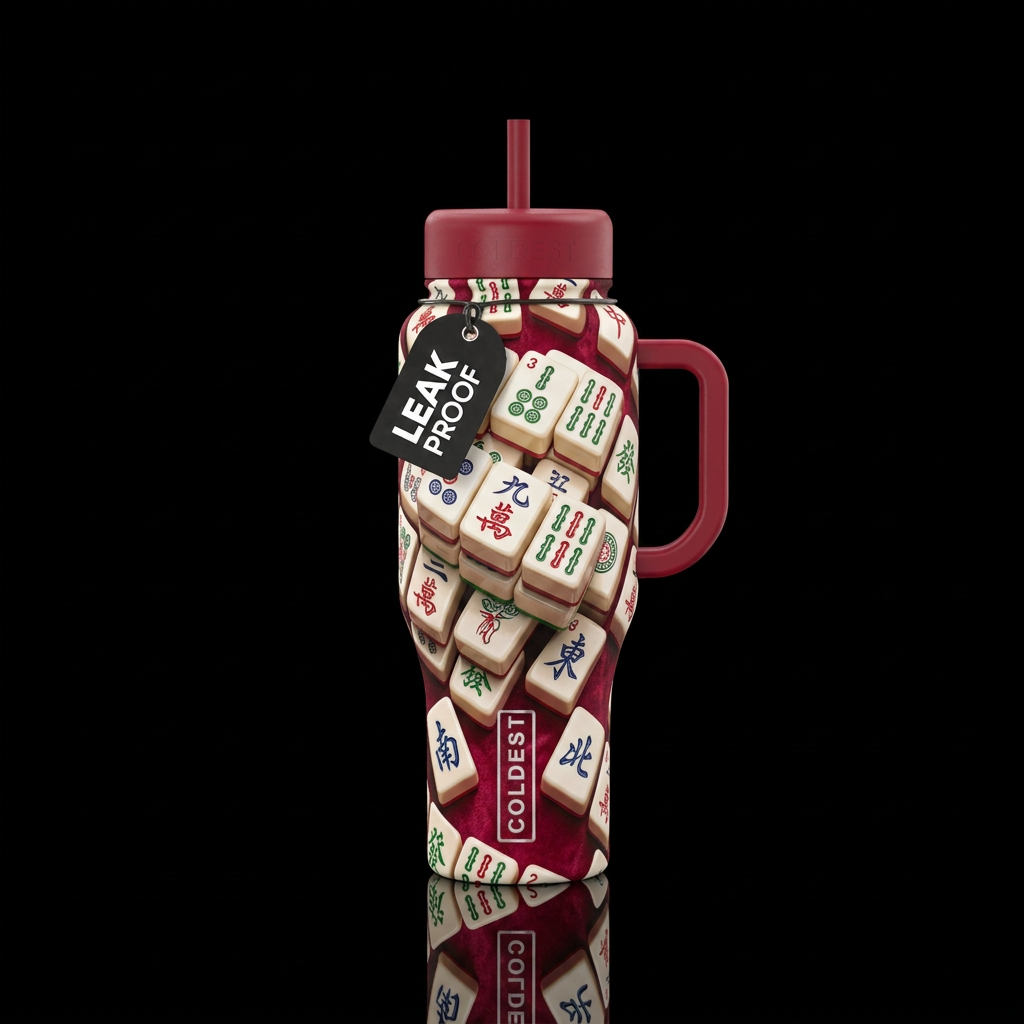 Tale of the Tiles water bottle design