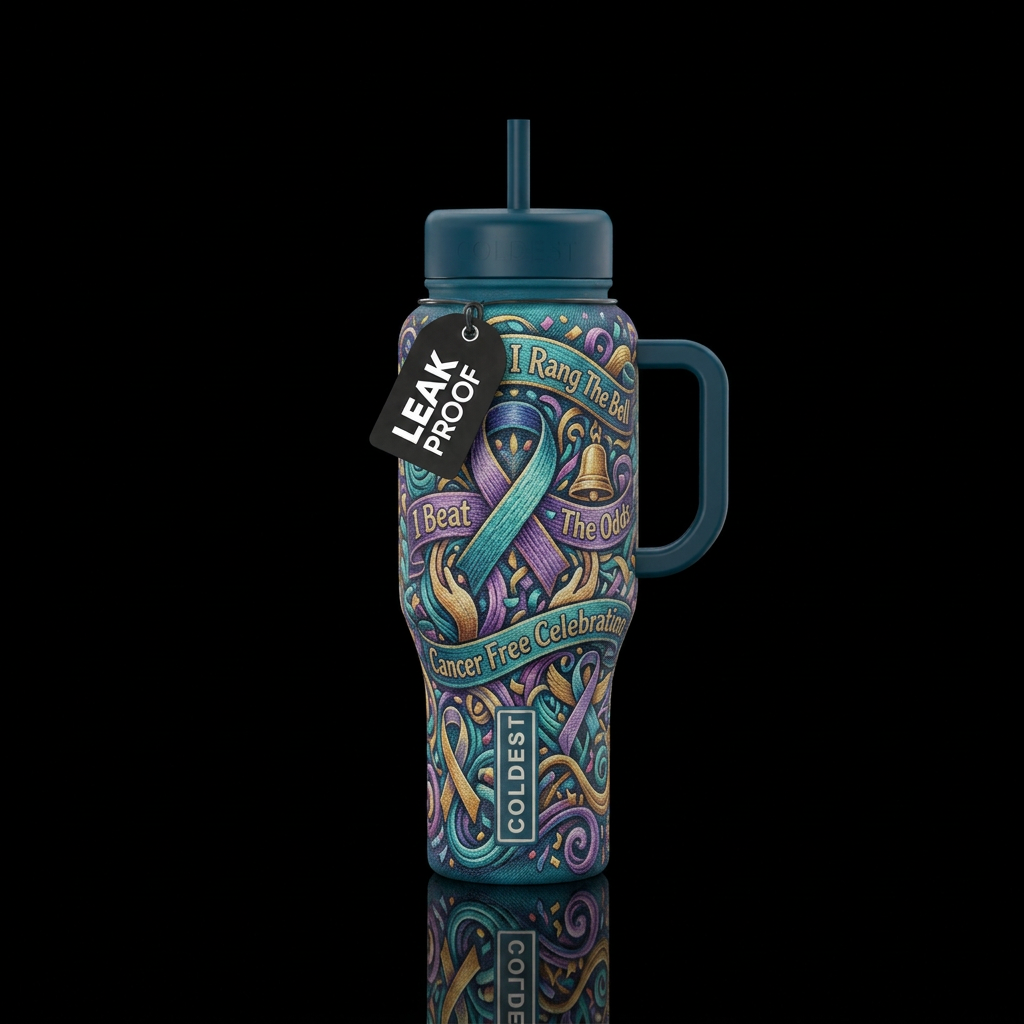 Beat the Odds water bottle design